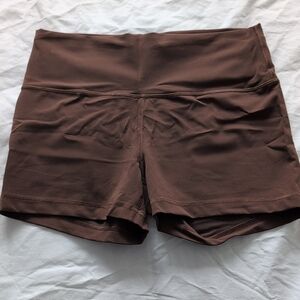 Lululemon Women's Wunder Train Brown Shorts